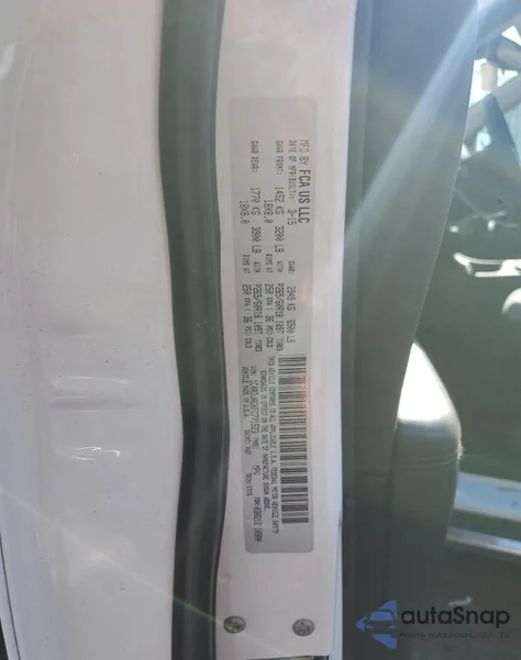 2015 Dodge Durango Sxt from USA, damaged, VIN 1C4RDJAGXFC771523